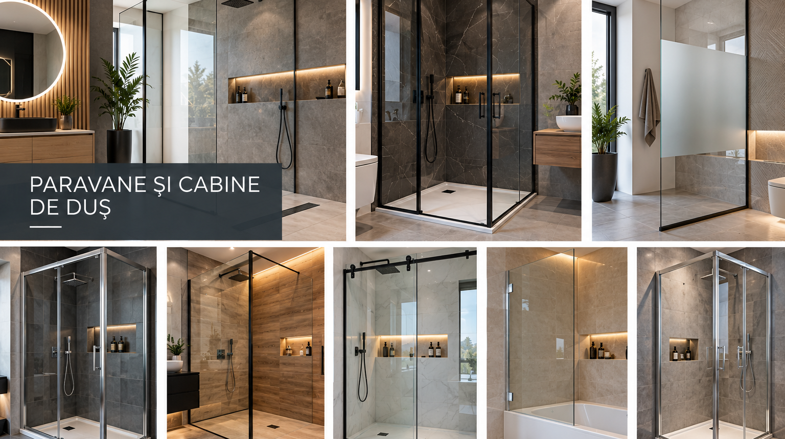 Paravane si cabine dus