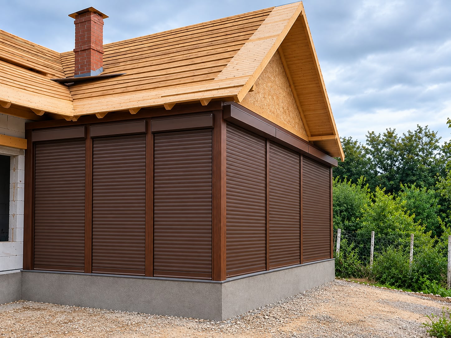 Rulouri aluminiu suprapuse